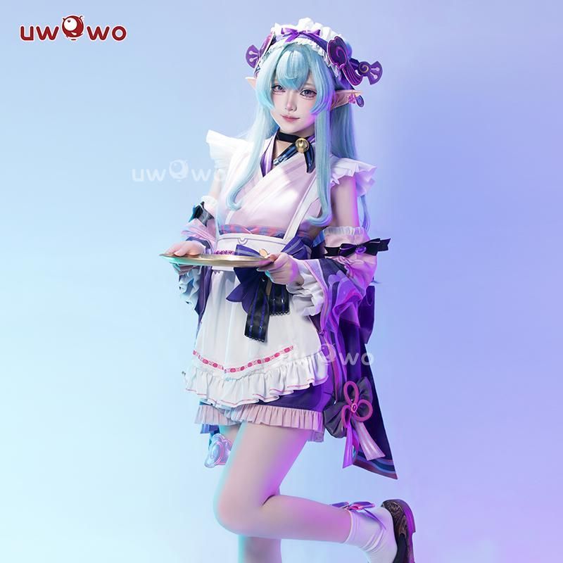 新発売 悠窩窩 原神 瑞希 メイド コスプレ 衣装 文化祭 meilu51204