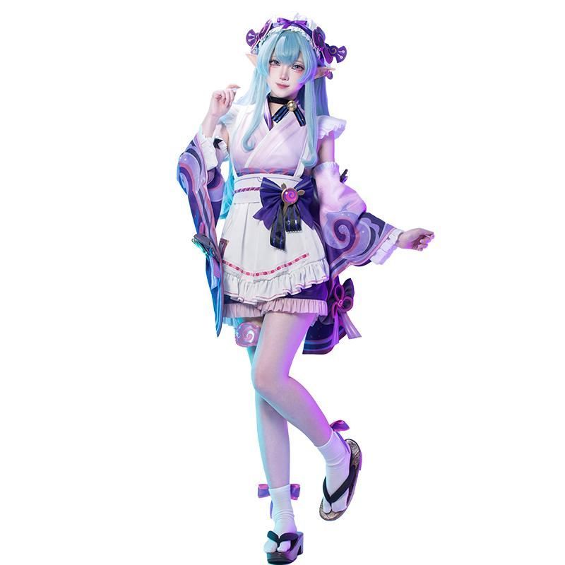 新発売 悠窩窩 原神 瑞希 メイド コスプレ 衣装 文化祭 meilu51204