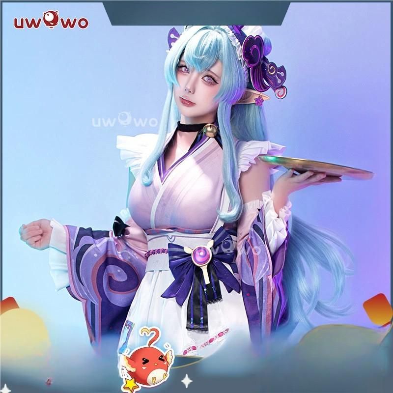 新発売 悠窩窩 原神 瑞希 メイド コスプレ 衣装 文化祭 meilu51204