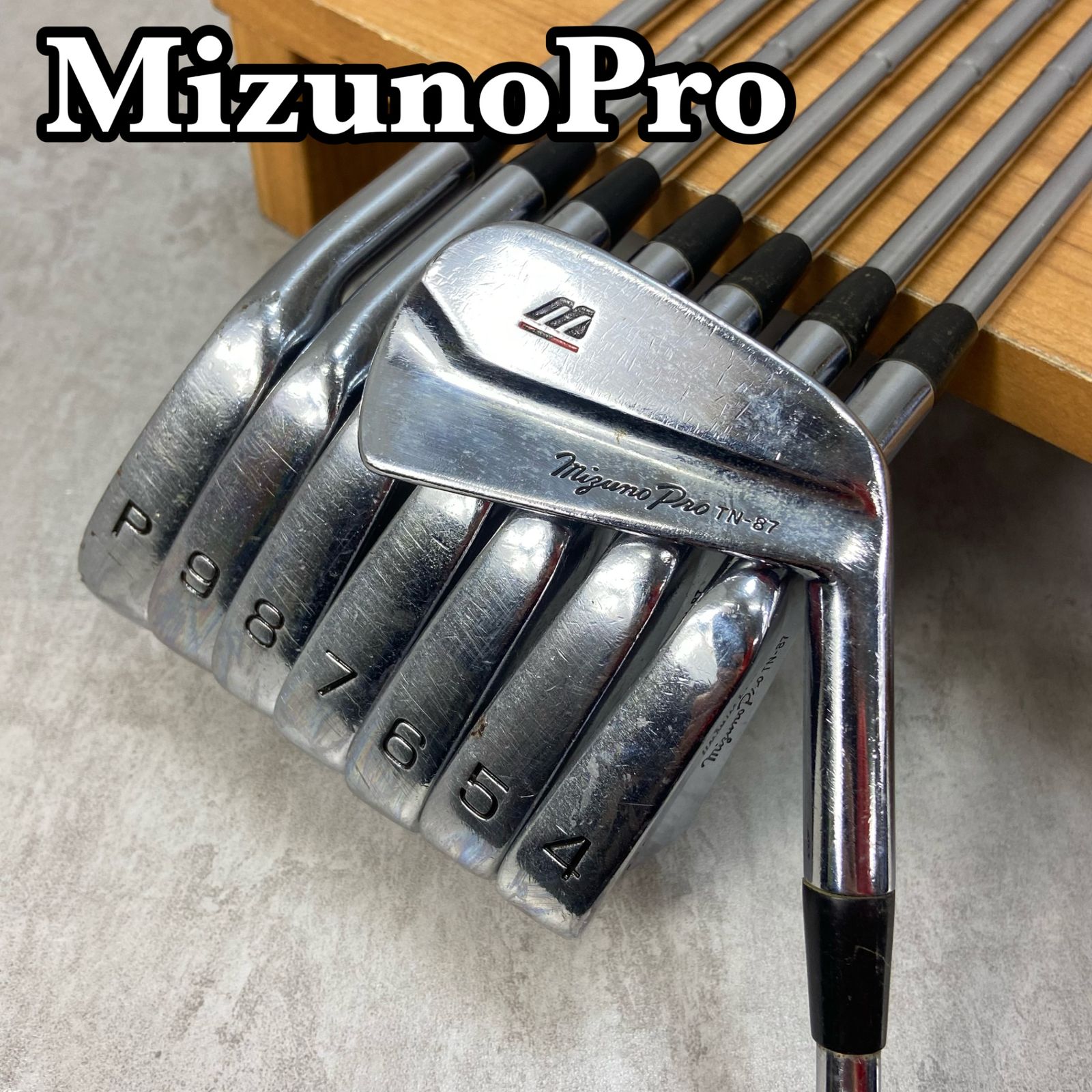 9061 MIZUNO PRO TN-87 ミズノプロ アイアン8本 S200 楽天市場】【1セット限り】【アイアン】ミズノ MIZUNO ミズノプロ TN