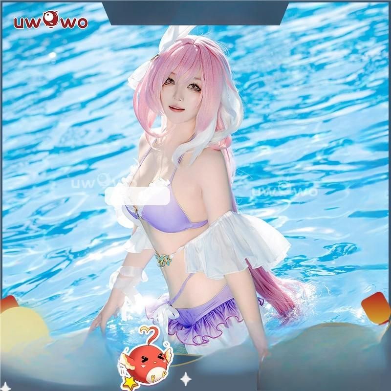 悠窩窩 崩壊3 rd エリシア 水着 コスプレ 衣装 meilu 51210