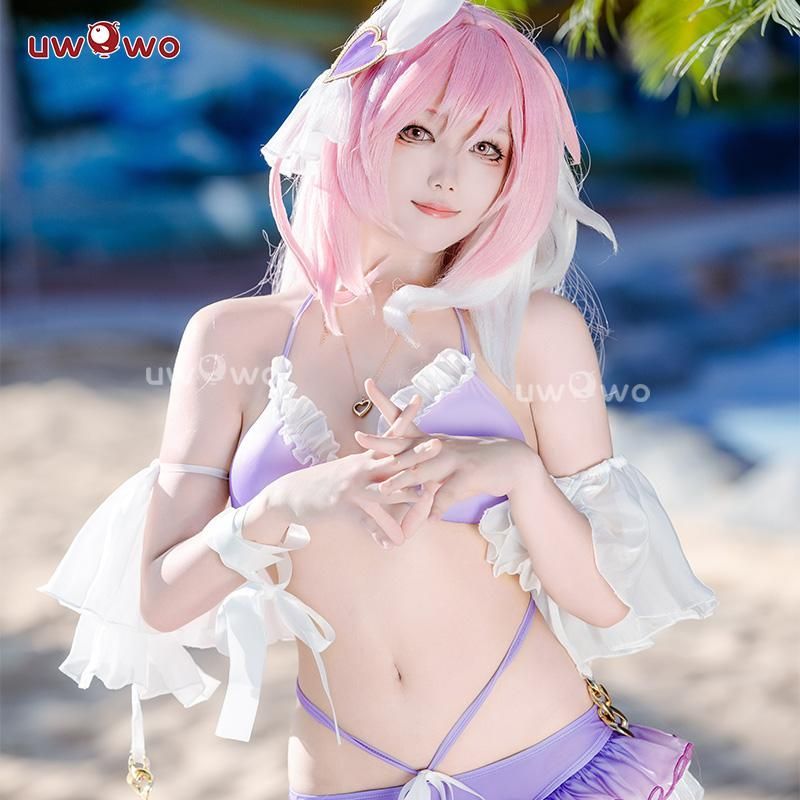 悠窩窩 崩壊3 rd エリシア 水着 コスプレ 衣装 meilu 51209