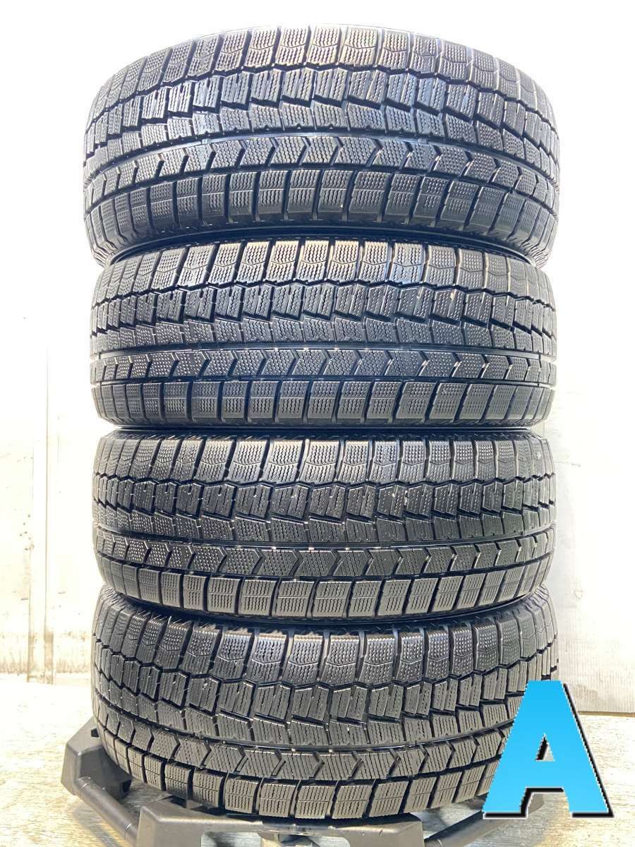 送料別途1500円　155/65R14 8分山 ダンロップ WINTERMAXX 送料無料 8～9分山 ダンロップ WINTER MAXX 155/65R14 軽カー 残ミゾ約