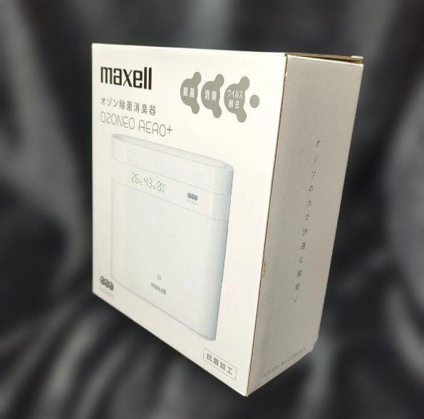即発送未使用品　マクセル　オゾン　除菌消臭器　OZONEO AERO+　ホワイト 即発送未使用品 マクセル オゾン 除菌消臭器 OZONEO AERO+ ホワイト