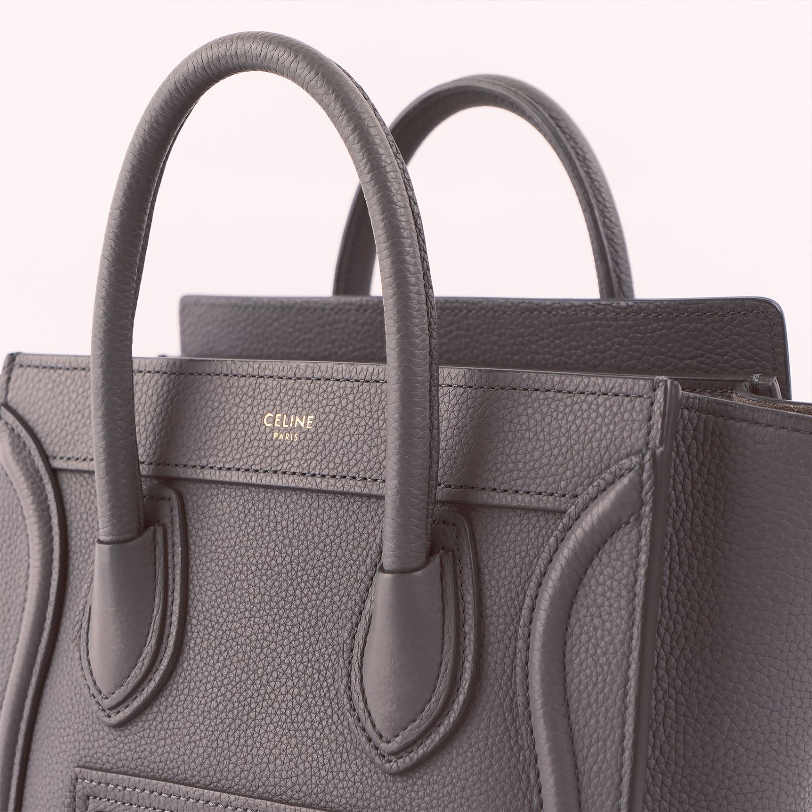 中古】【美品】【新型モデル】セリーヌ ラゲージ ナノショッパー