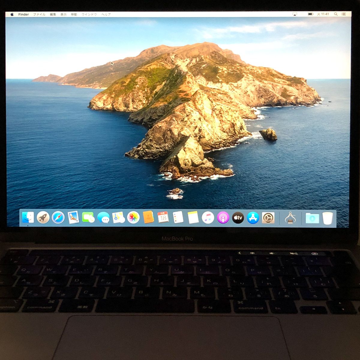 ジャンク品・本体のみApple MacBook Pro (13インチ 2020 Thunderbolt 3ポート x 4)【i5・16GB・512GB】カメラ異常 A2251 EMC3348/MB-JUNK-251735（352048）