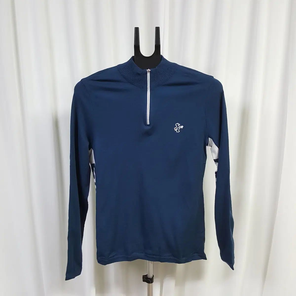 ルイカステル メンズ ハーフジップ ニット 100