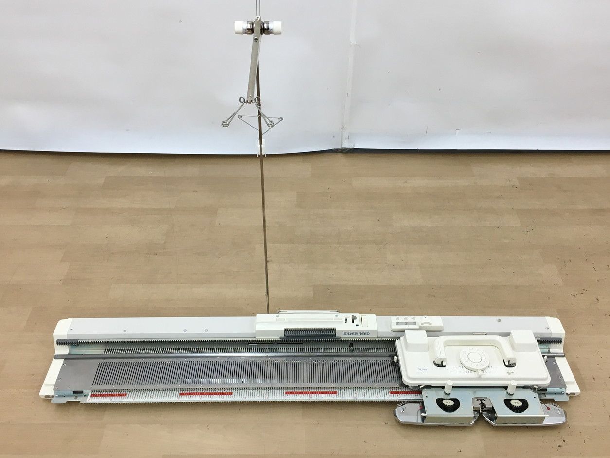 シルバー精工 SILVER REED 編み機 カンタン280 パンチガード編機 SK280