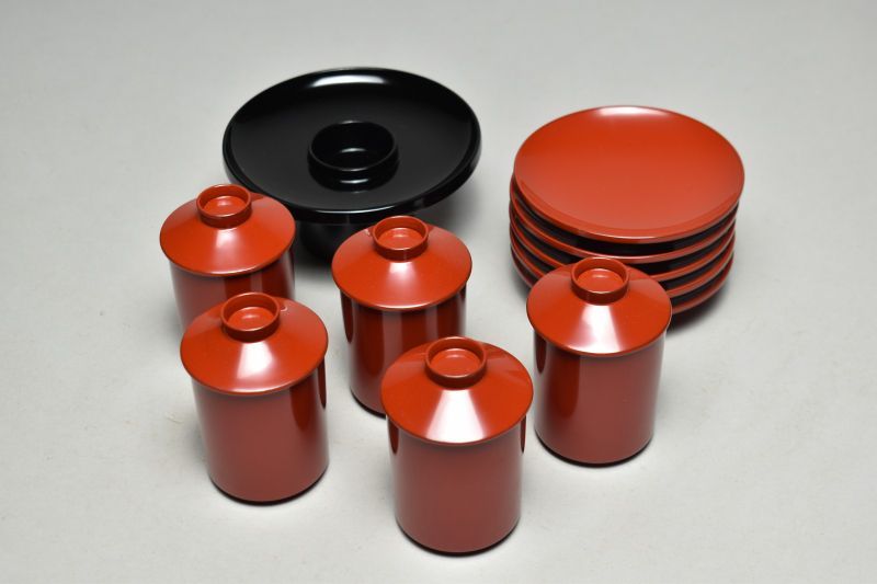 蔵A5712a】輪島塗 茶平一斎 懐石揃い一式 茶懐石道具 共箱 - メルカリ