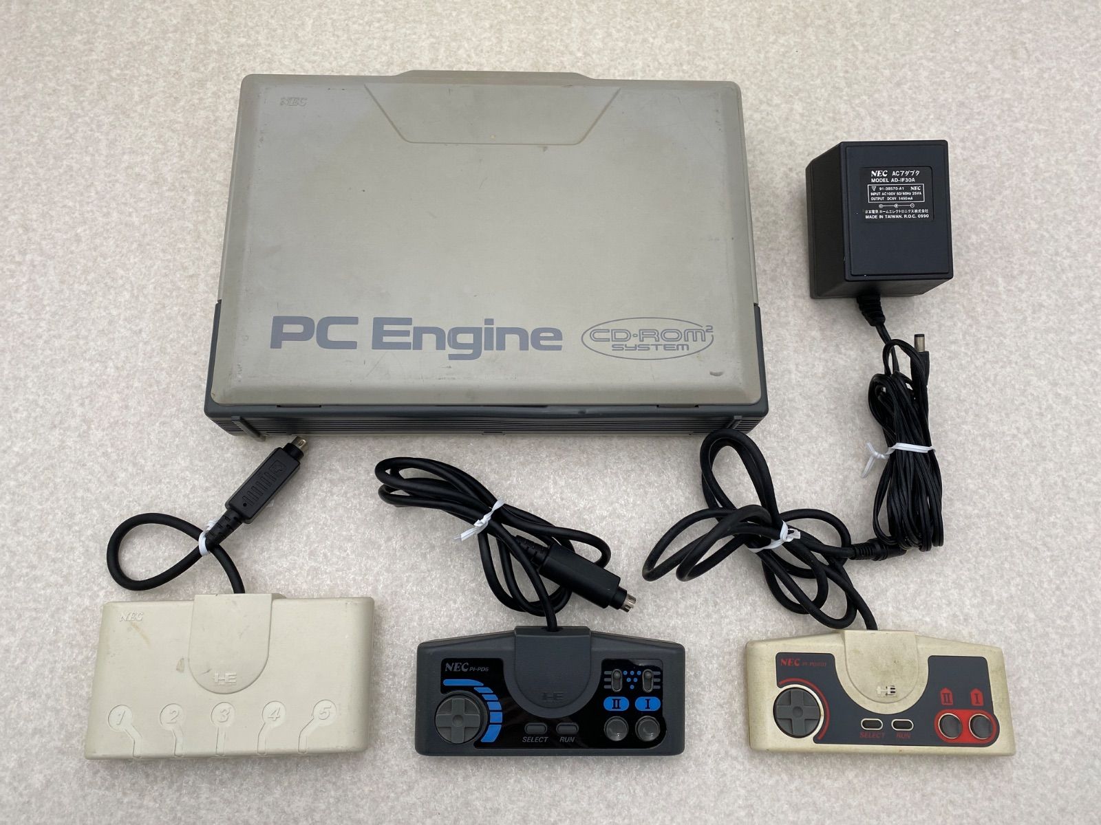 PCエンジン インターフェースユニット CDROM² コントローラー2点