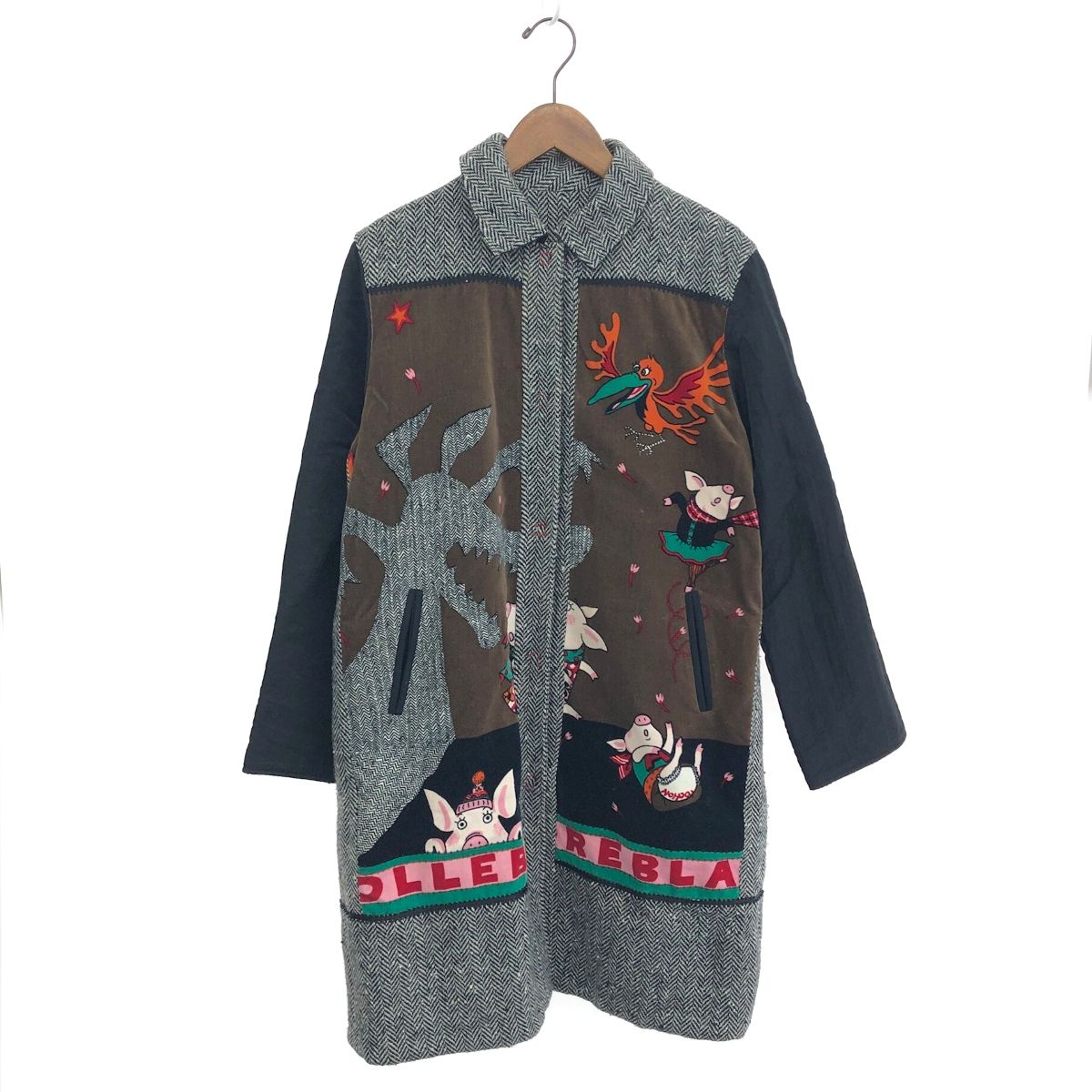 OLLEBOREBLA アルベロベロ リバーシブルコート サイズ:表記なし ぶた