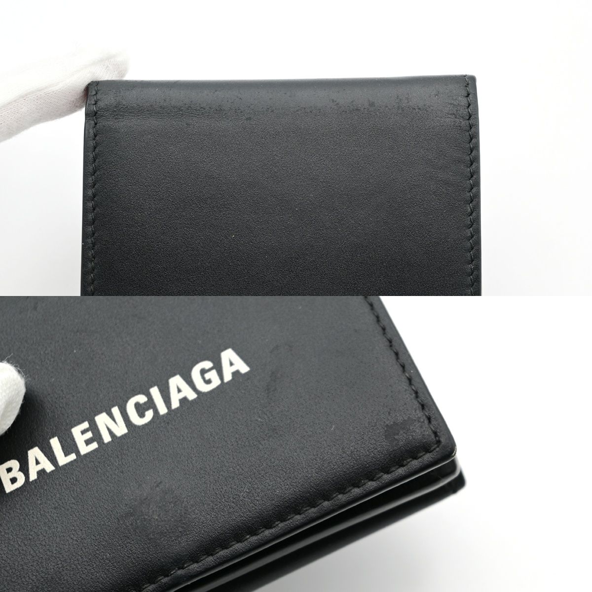 BALENCIAGA バレンシアガ 三つ折り 財布 ミニ コンパクト ウォレット 