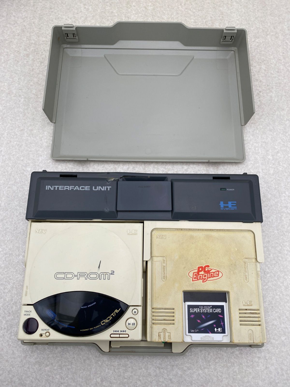 PCエンジン インターフェースユニット CDROM² コントローラー2点