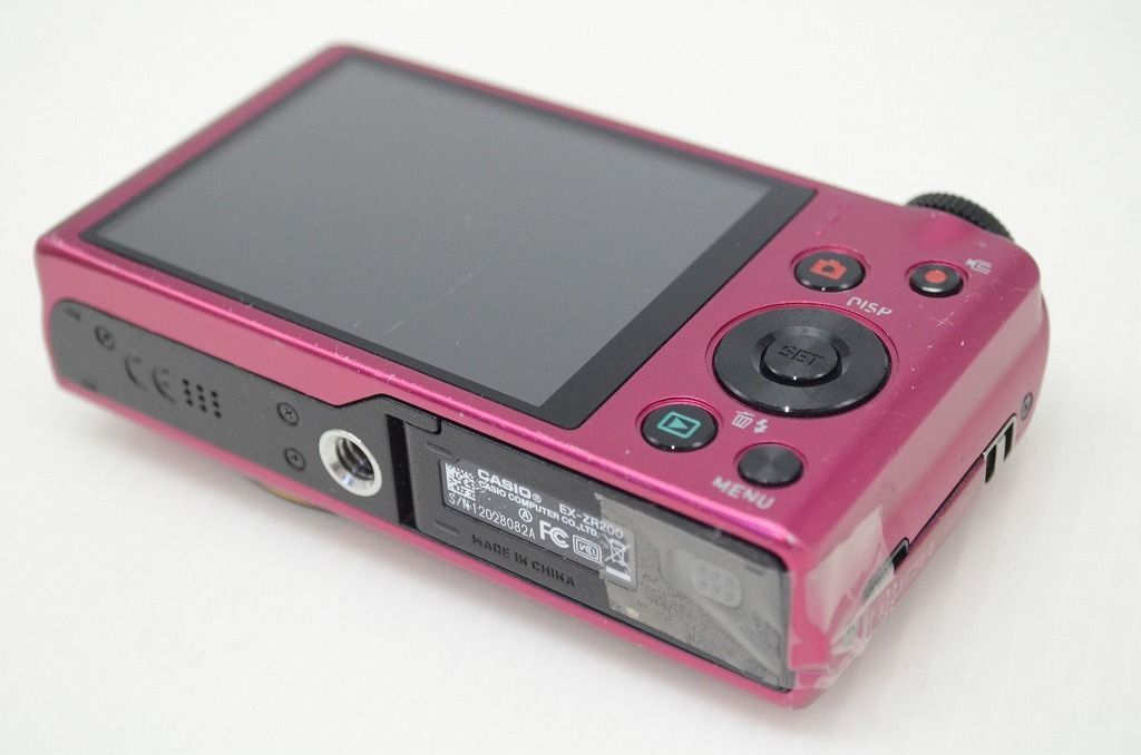 CASIO EXILIM EX-ZR200 レッド 作動確認済み カシオ 【公式通販】