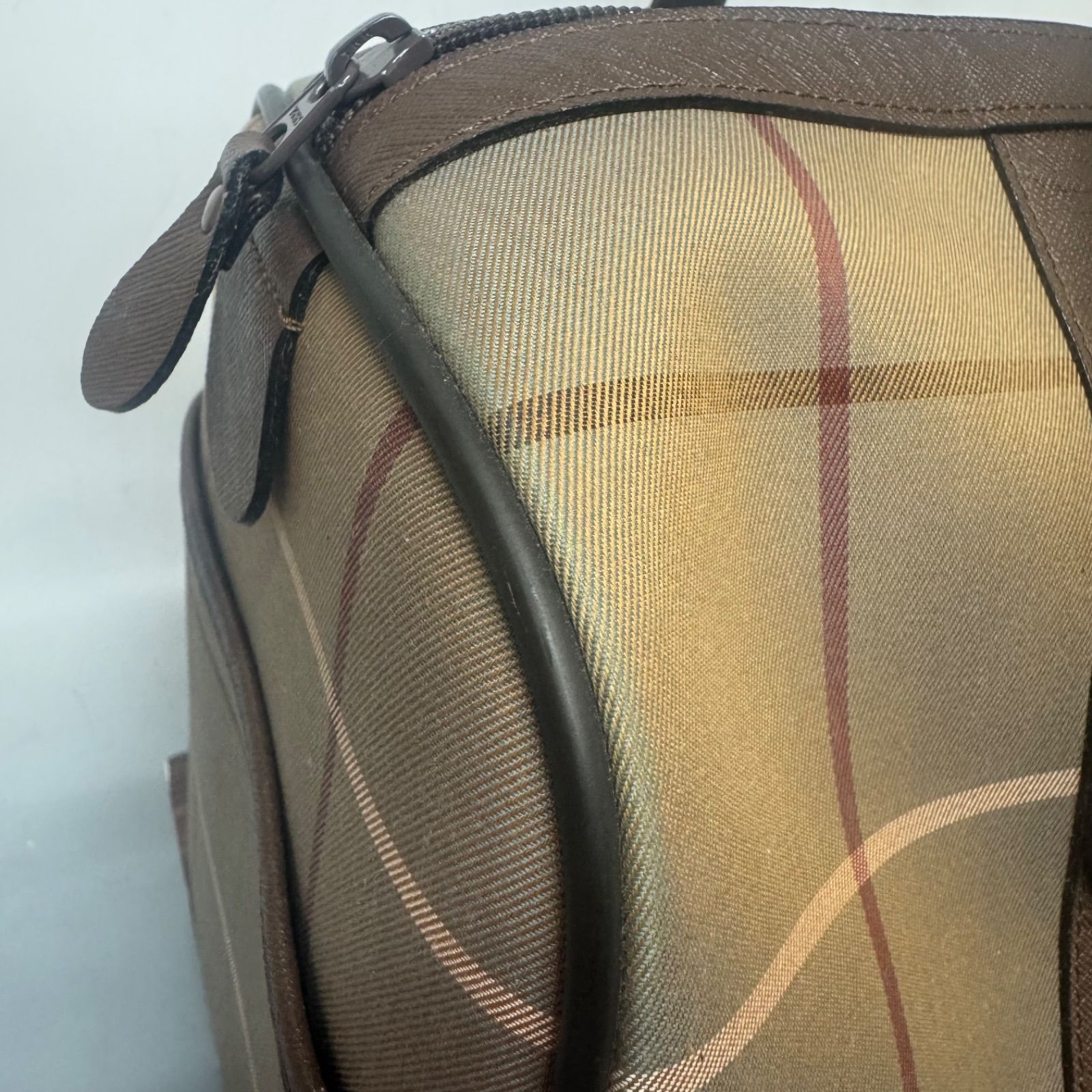 DA1783 バーバリー Burberry ノバチェック ボストンバッグ レディース