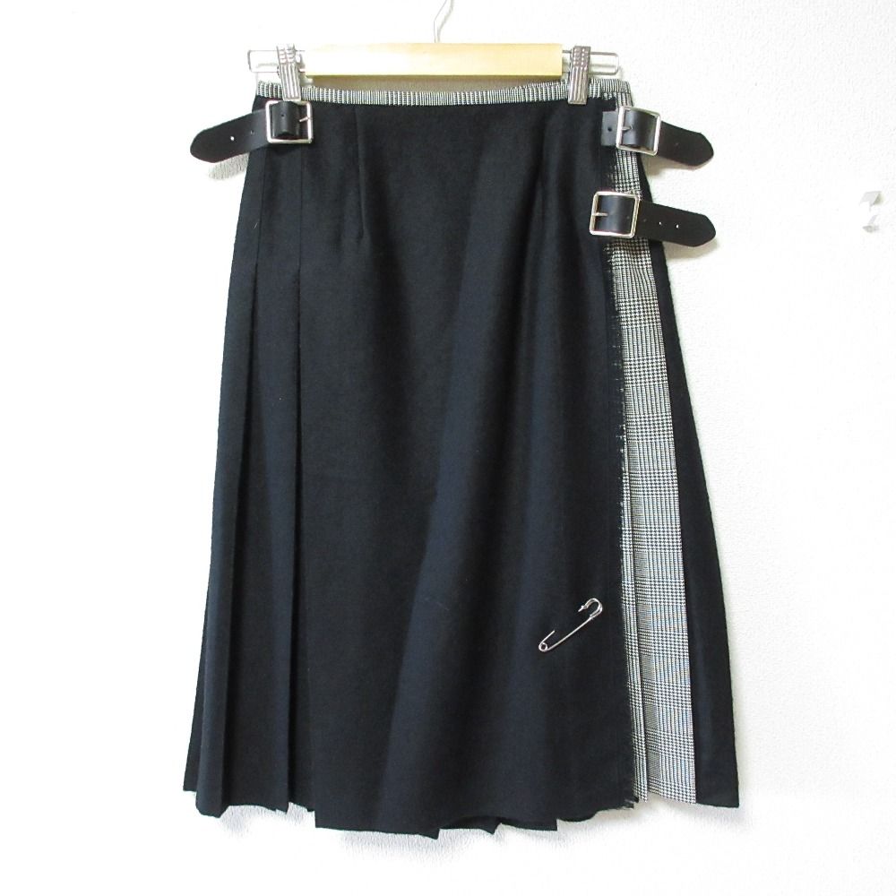 美品 O'NEIL of DUBLIN オニールオブダブリン ミモレ丈 プリーツ