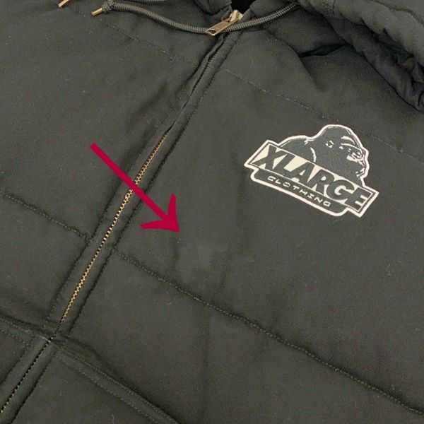 X-LARGE エクストララージ 中綿 ジャケット ブルゾン DUCK ACTIVE