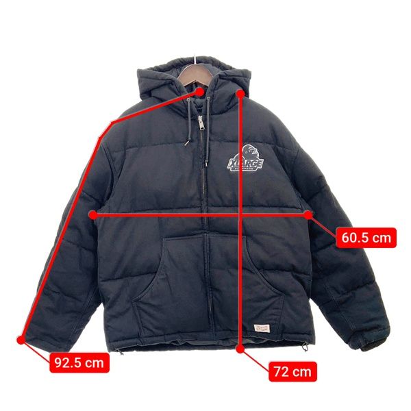 X-LARGE エクストララージ 中綿 ジャケット ブルゾン DUCK ACTIVE