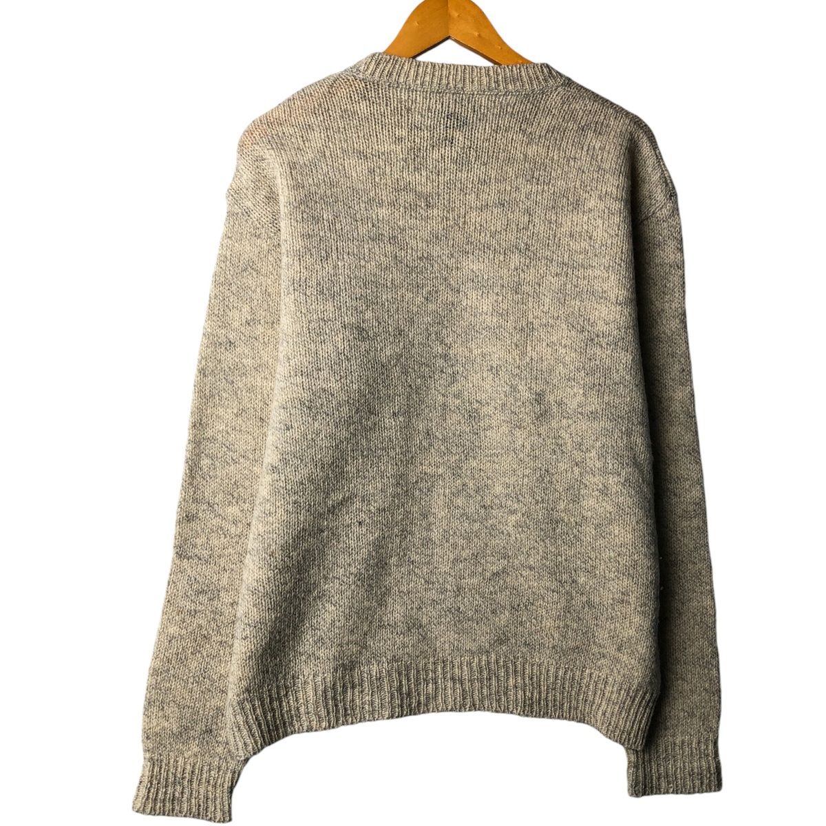 古着 80~90年代 ランズエンド LANDS' END ウールニットセーター USA製