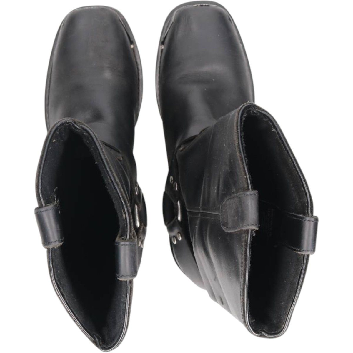 古着 ディンゴ DINGO スクエアトゥ リングブーツ 9D メンズ27.0cm相当  