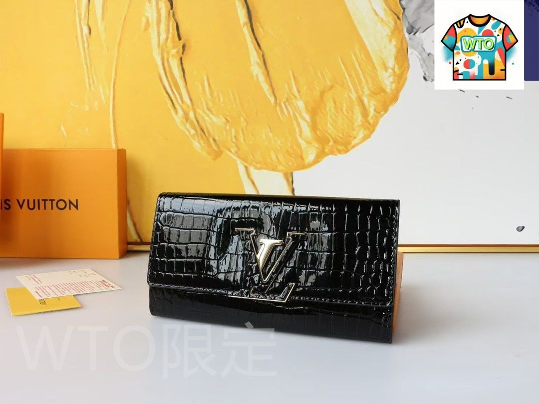 今日特価】Louis Vuitton ルイ・ヴィトン カプシーヌ 財布 高級