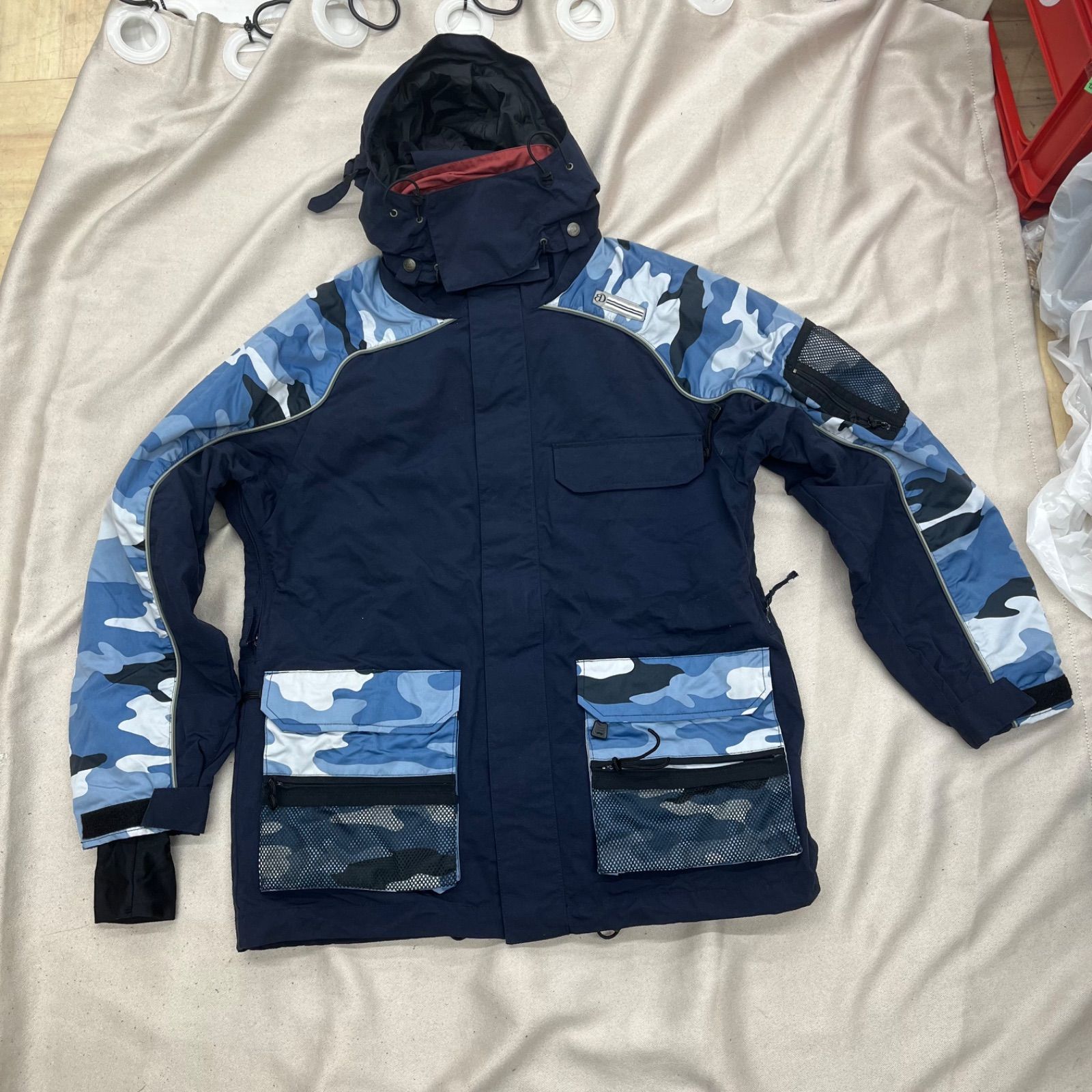 スノーボードウェア メンズ Lサイズ ネイビー 紺 スキーウェア