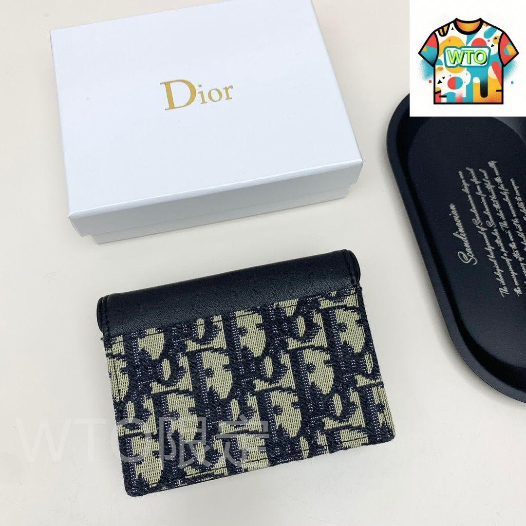 今日特価】Dior ディオール 最新サドルカードケースシリーズ