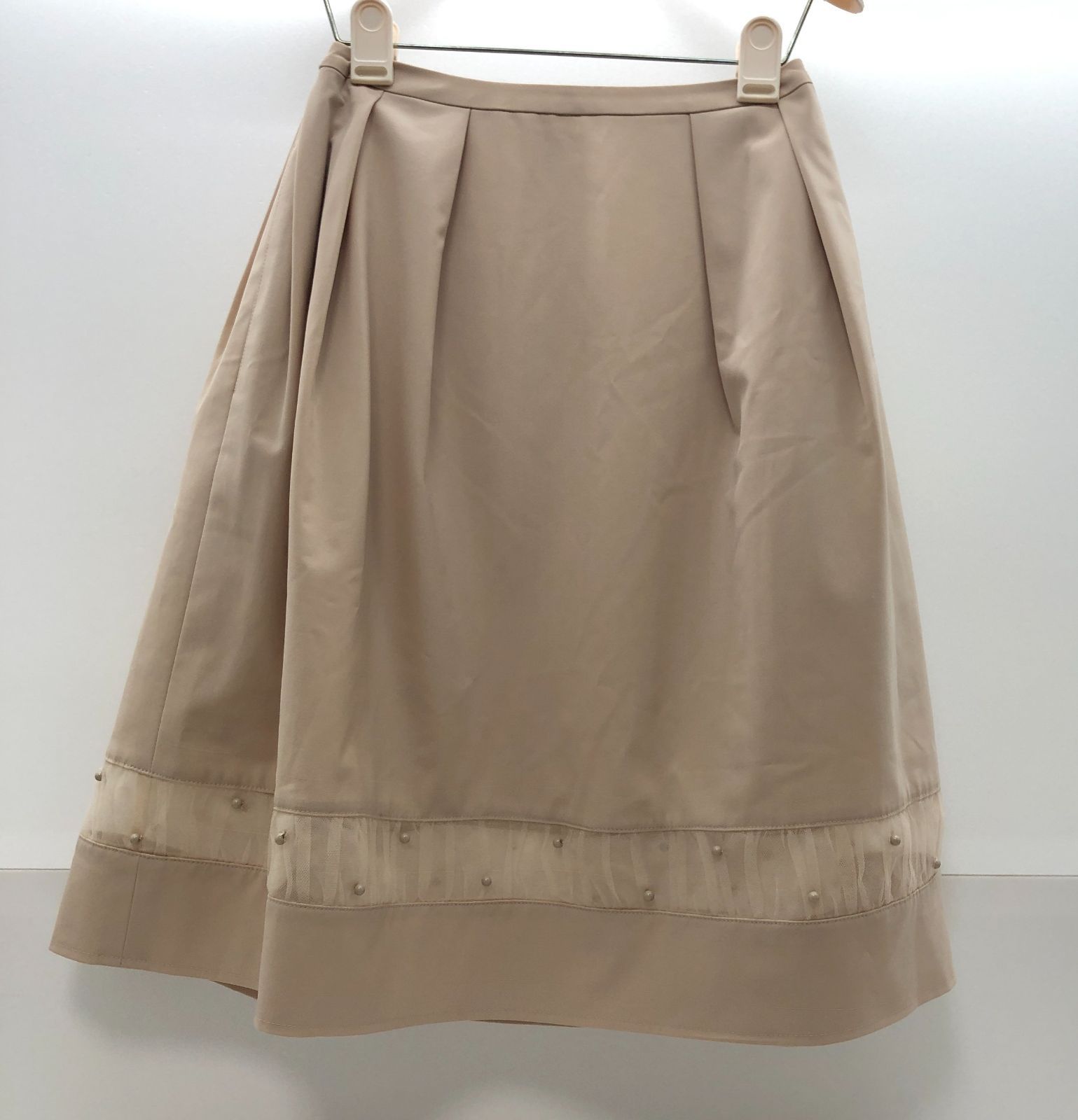 ルネ rene スカート　サイズ38 ベージュ　新品未使用タグ付き Rene ルネ スカート 38サイズ