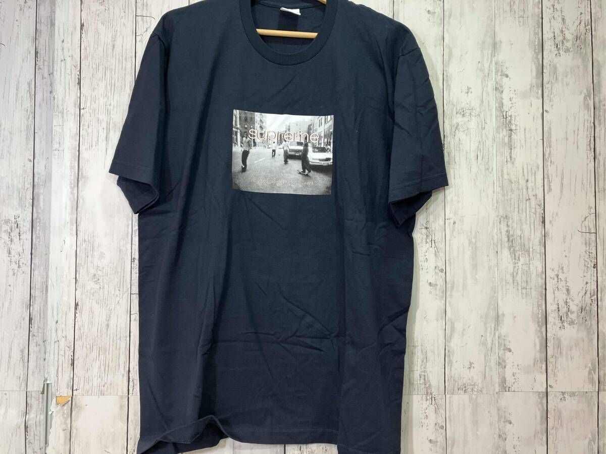 Supreme シュプリーム Crew 96 Tee 半袖Tシャツ T-Shirt 紺色 ネイビー M
