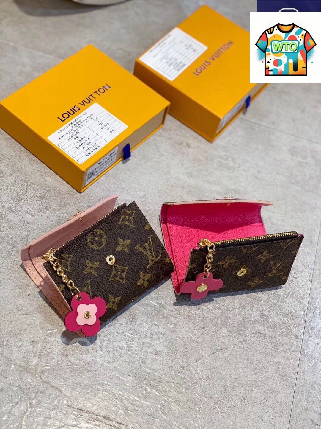 ヴィトン❤️限定刻印　エミリー 今日特価】Louis Vuitton ルイ・ヴィトン クラシックエミリー財布