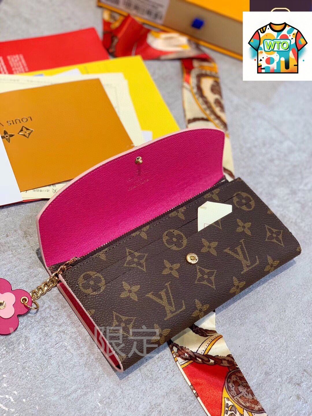 今日特価】Louis Vuitton ルイ・ヴィトン クラシックエミリー財布