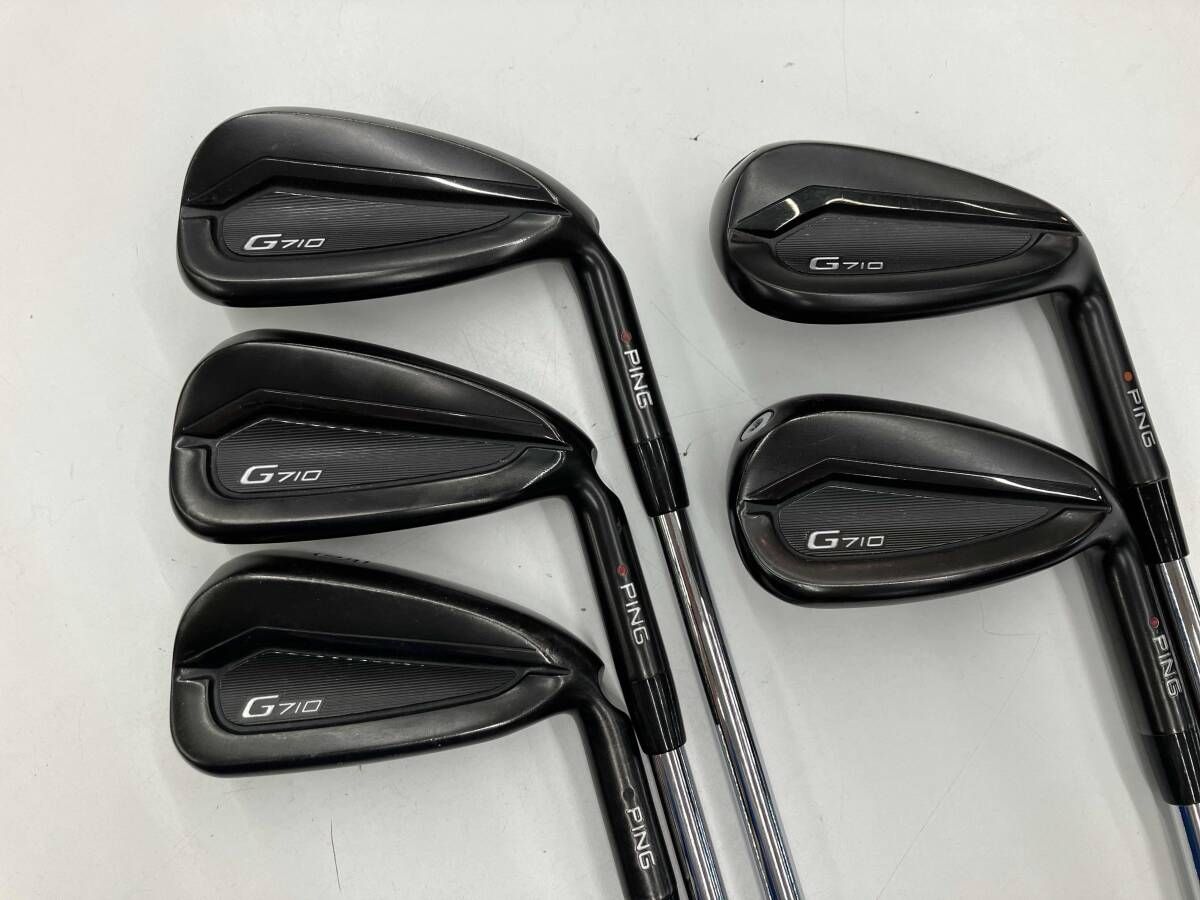 G710 ピン ZEROS6 メンズ ゴルフ アイアンセット 5本 赤ドット PING G710 アイアン5本セット/ 赤ドット/ 6番のみ黒ドット/ 中古品