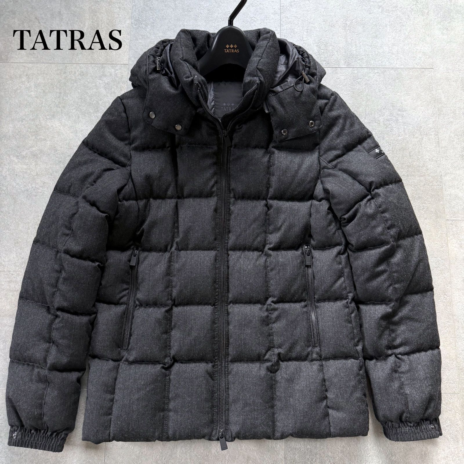 美品 TATRAS タトラス GESSO ジェッソ ダウンジャケット ウール 美品 TATRAS タトラス GESSO ジェッソ ダウンジャケット ウール