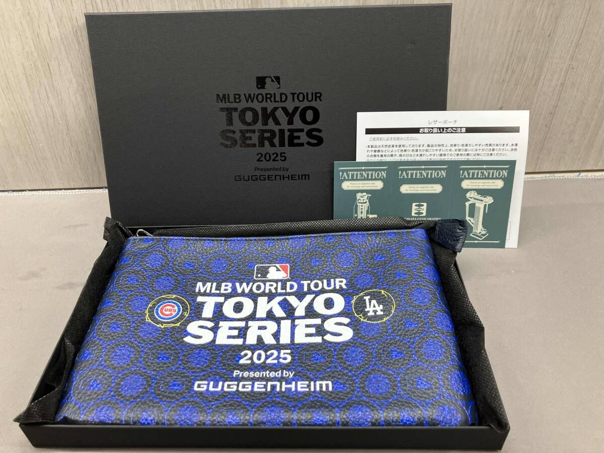 非売品MLB WORLD TOUR TOKYO SERIES 2025本革ポーチ ポーチMLB WORLD TOUR TOKYO SERIES 2025 牛皮 - メルカリ