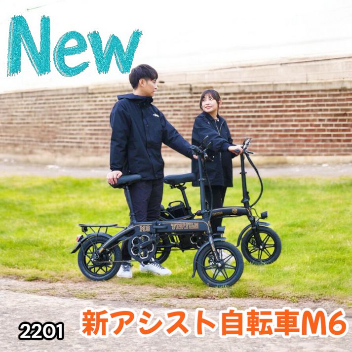 2201 電動 アシスト 自転車 14インチ 折りたたみ コンパクト LCD