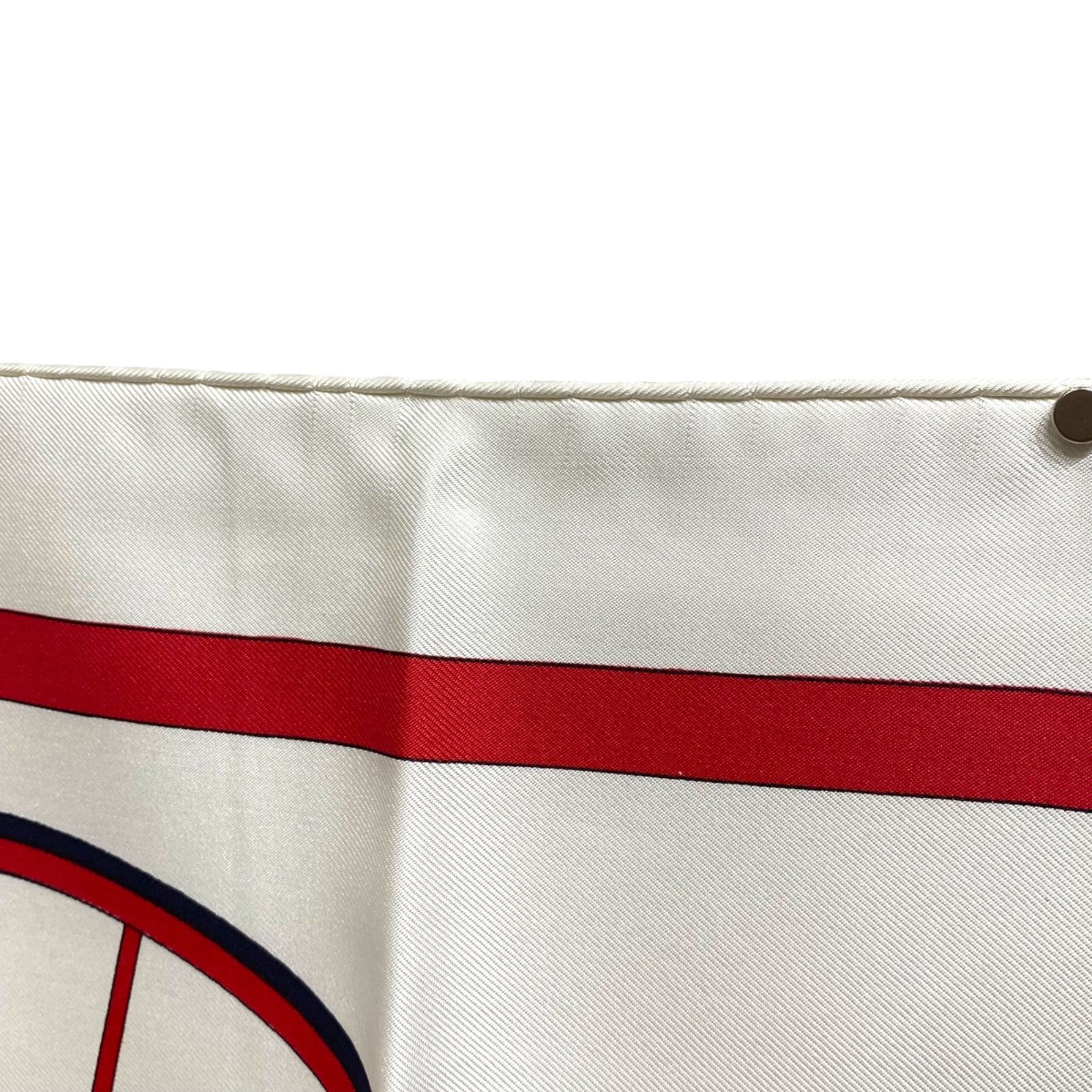 HERMES エルメス シルクスカーフ　カレ90　スプリング　ダークブルー エルメス カレ90 SPRINGS シルクスカーフ スプリング ダークブルー