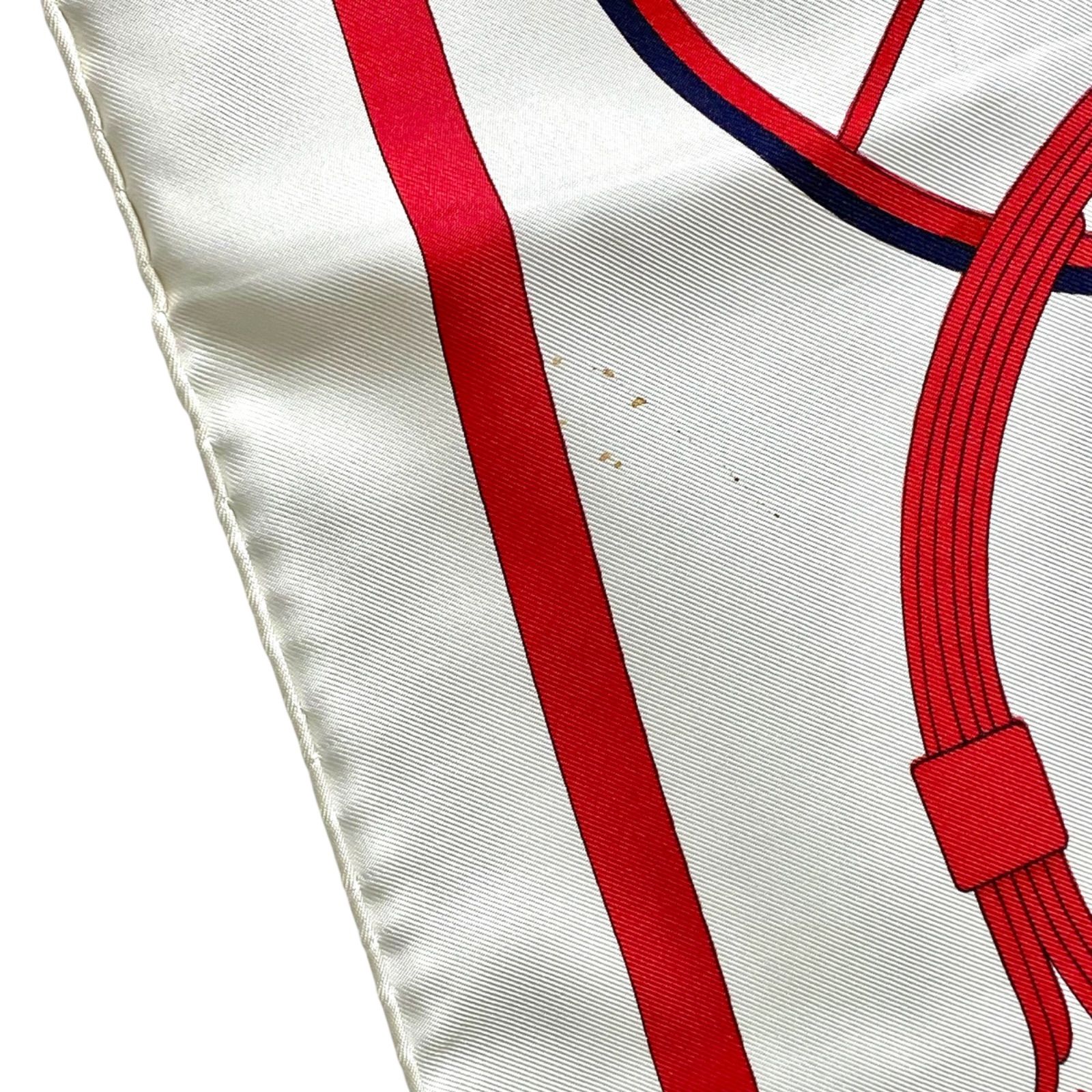 エルメス カレ90 SPRINGS シルクスカーフ スプリング ダークブルー