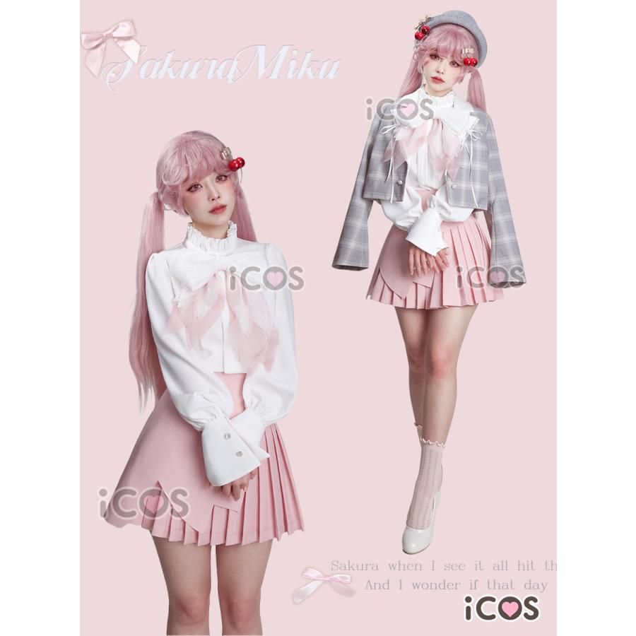 ICOS 桜初音 コスプレ衣装 花見 お花見セット コスプレ meilu 51210