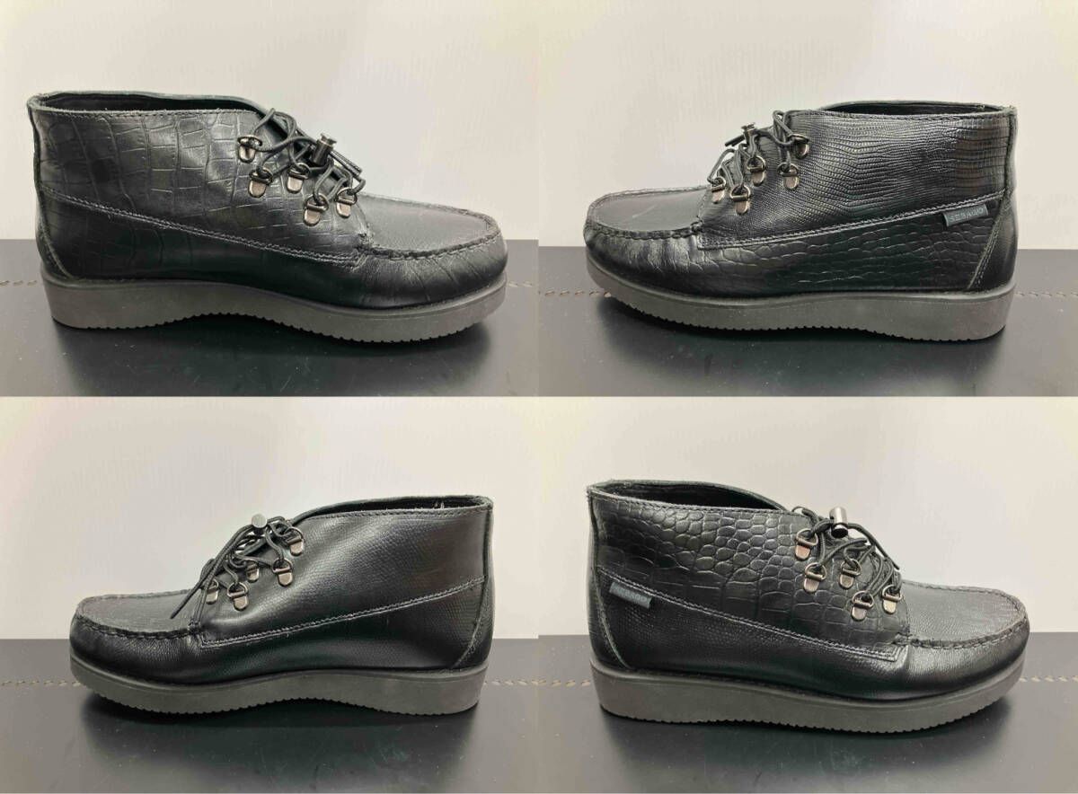 SEBAGO セバゴ チャッカブーツ 黒 レザーブーツ 78112DW SEBAGO セバゴ チャッカブーツ ブラック レザー 78112DW 28cm vibram