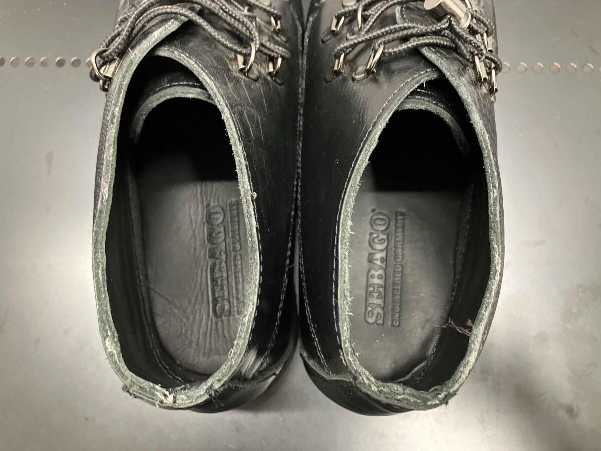 SEBAGO セバゴ チャッカブーツ 黒 レザーブーツ 78112DW SEBAGO セバゴ チャッカブーツ 黒 レザーブーツ 78112DW SEBAGO セバゴ