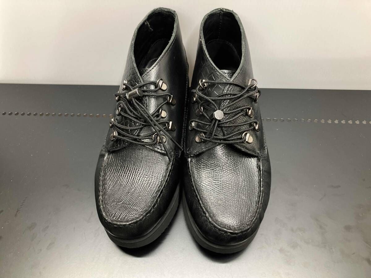 SEBAGO セバゴ チャッカブーツ 黒 レザーブーツ 78112DW SEBAGO セバゴ チャッカブーツ ブラック レザー 78112DW 28cm vibram