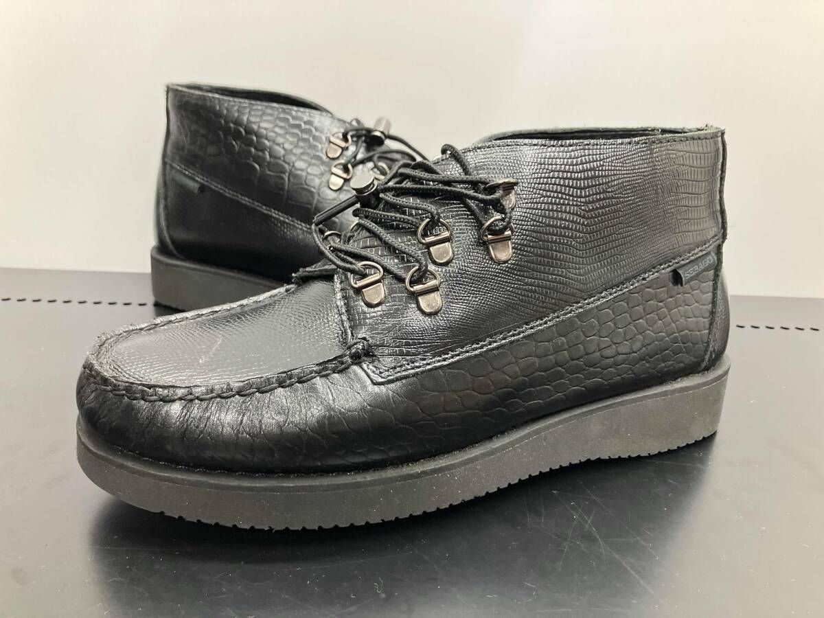 SEBAGO セバゴ チャッカブーツ 黒 レザーブーツ 78112DW SEBAGO セバゴ チャッカブーツ 黒 レザーブーツ 78112DW