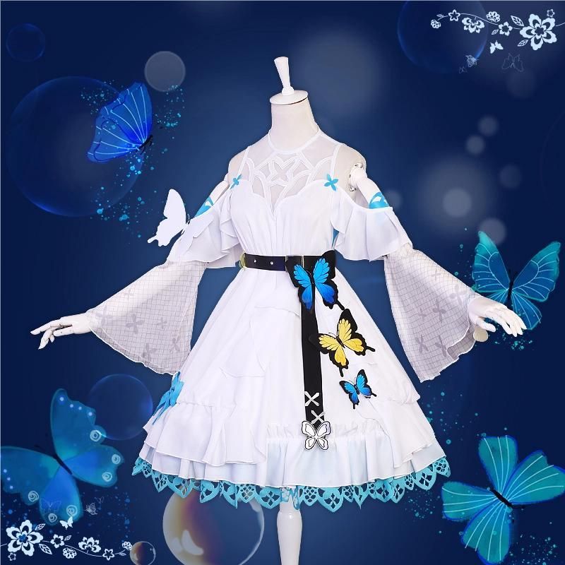 ♥ 初獣猫 崩壊3 rd シーア 夏雪鈴蘭 コスプレ衣装 meilu 51209