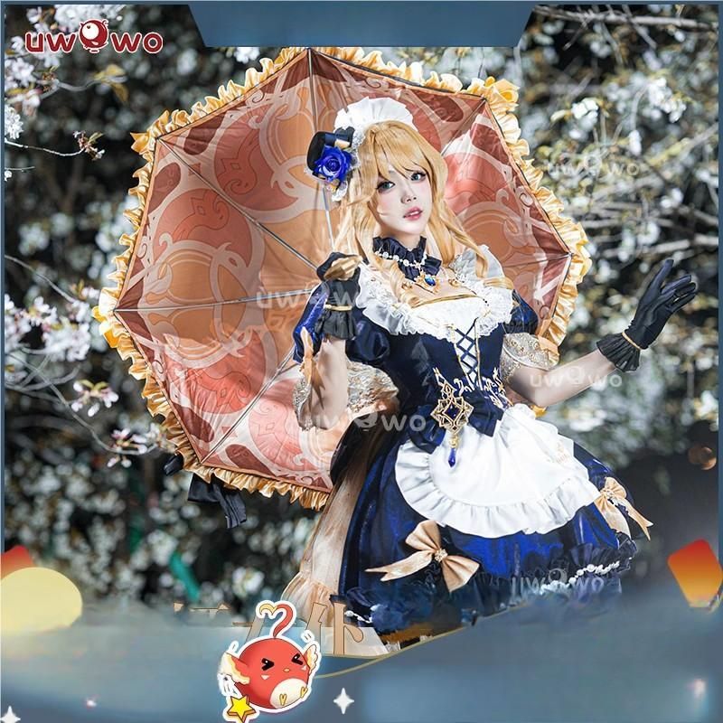 新発売 Uwowo悠窩窩 原神 ナヴィア メイド コスプレ 衣装 文化祭