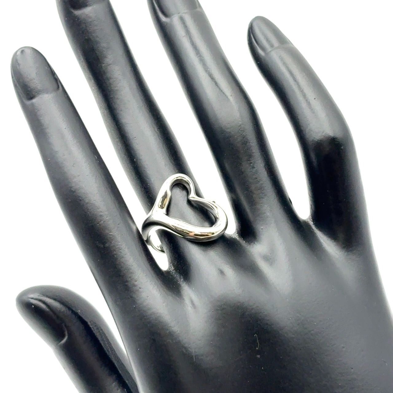 極美品✨ ティファニー 指輪 リング ハート オープンハート AG925 #12 極美品✨ ティファニー 指輪 リング ハート オープンハート AG925 #12