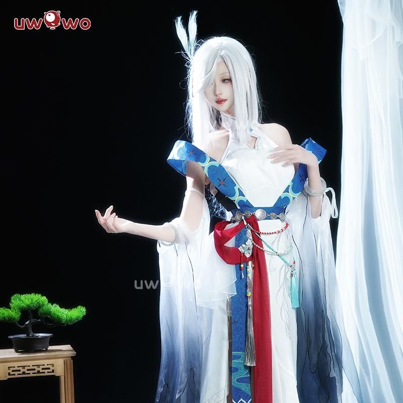Uwowo悠窩窩 コスプレ 衣装 原神 申鶴 雪山神女 meilu 51210