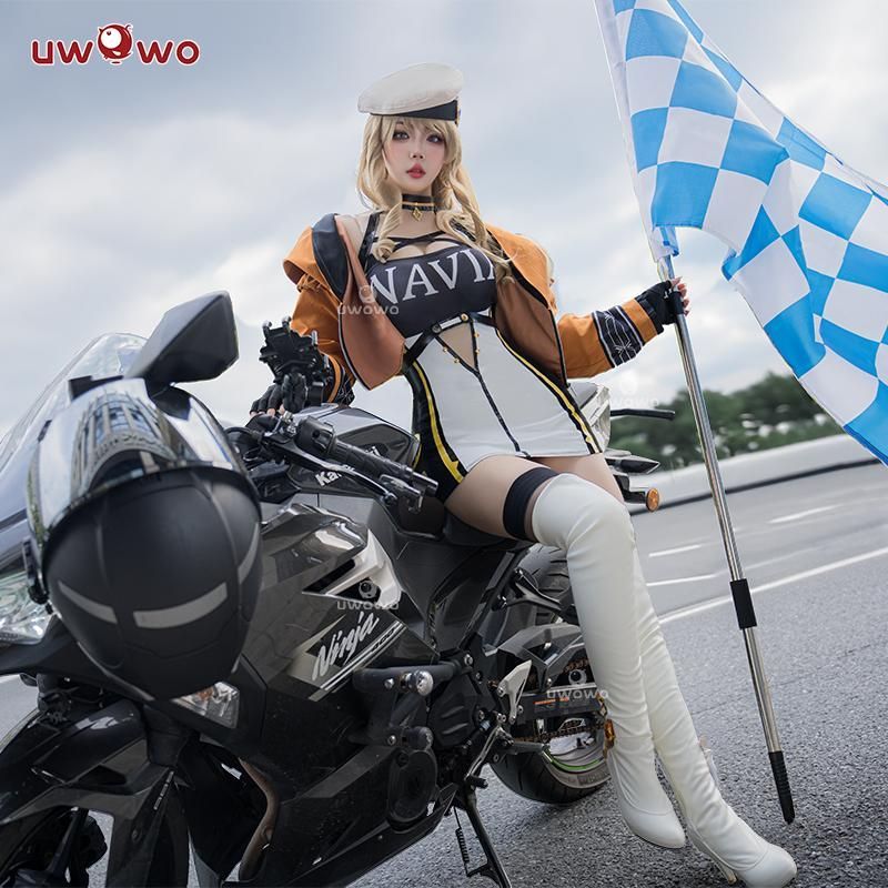 新発売 Uwowo悠窩窩 原神 ナヴィア レーシングスーツ コスプレ 衣装 meilu 51210