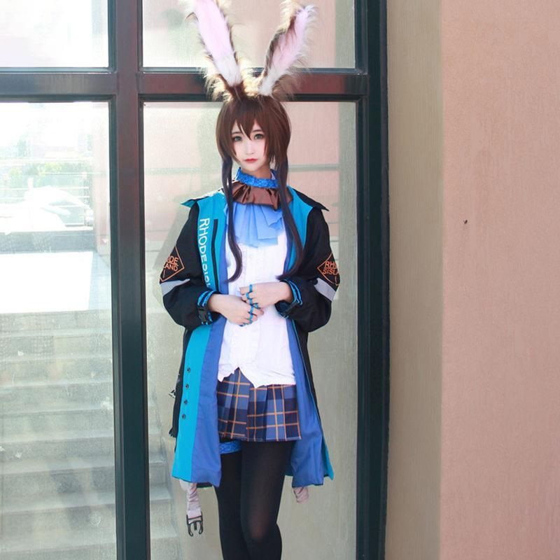 アークナイツ コスプレ ロードス島 ゲーム アミヤ コスプレ服 幹員 制服 日常 服装 meilu 51209