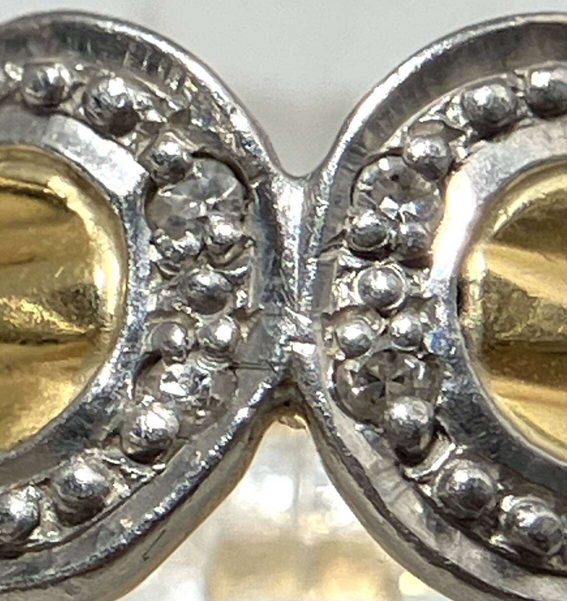 鑑別書付き K18 Pt900 天然ダイヤモンド リング 4号 2.0g - メルカリ