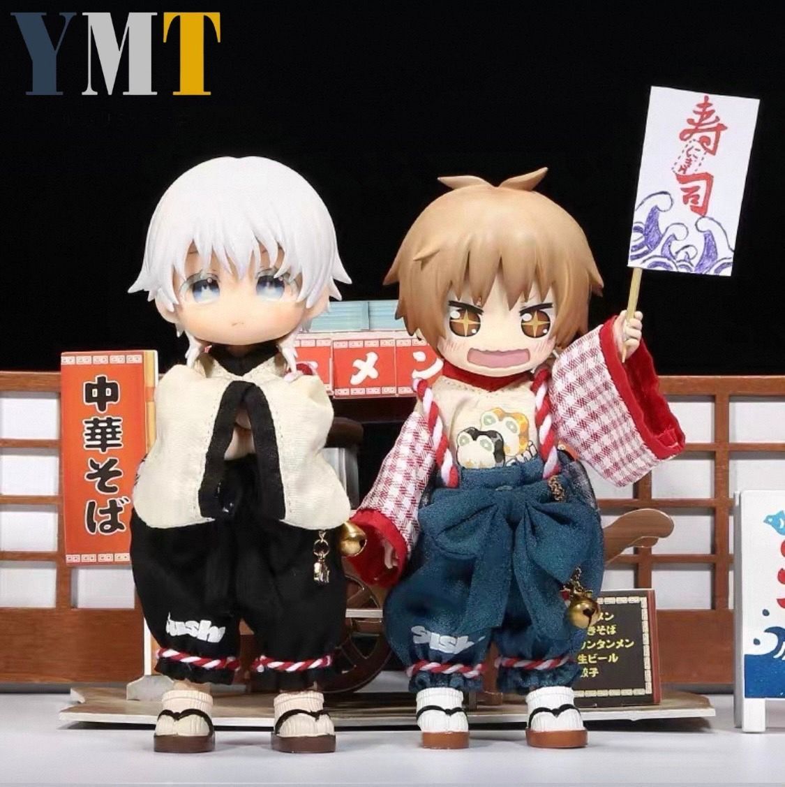 オビツ11 ドール服 上下セット 撮影小物 ぬい撮り 人形用 12分ドール